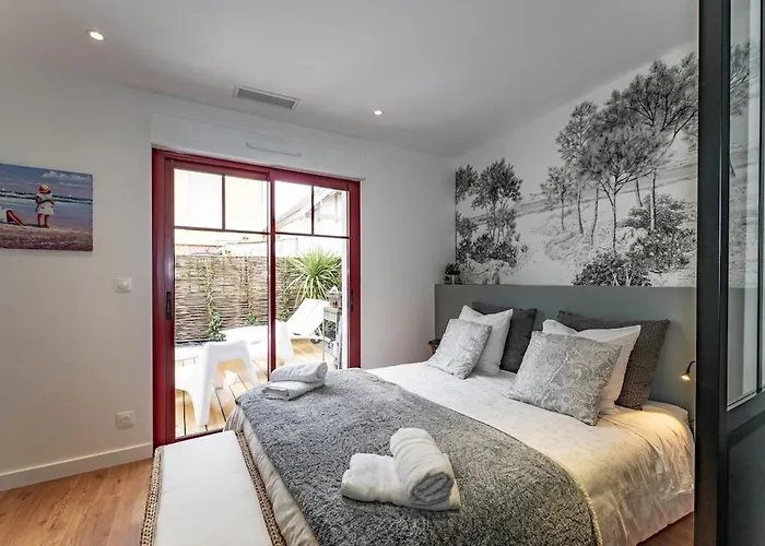 Будинок відпочинку Maison 2e Ligne Acces Prive 50m Аркашон