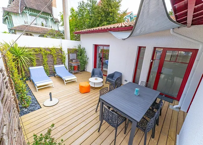 Maison 2e Ligne Acces Prive 50m Holiday home Arcachon